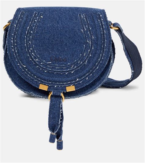 chloe mini backpack|chloe denim bag.